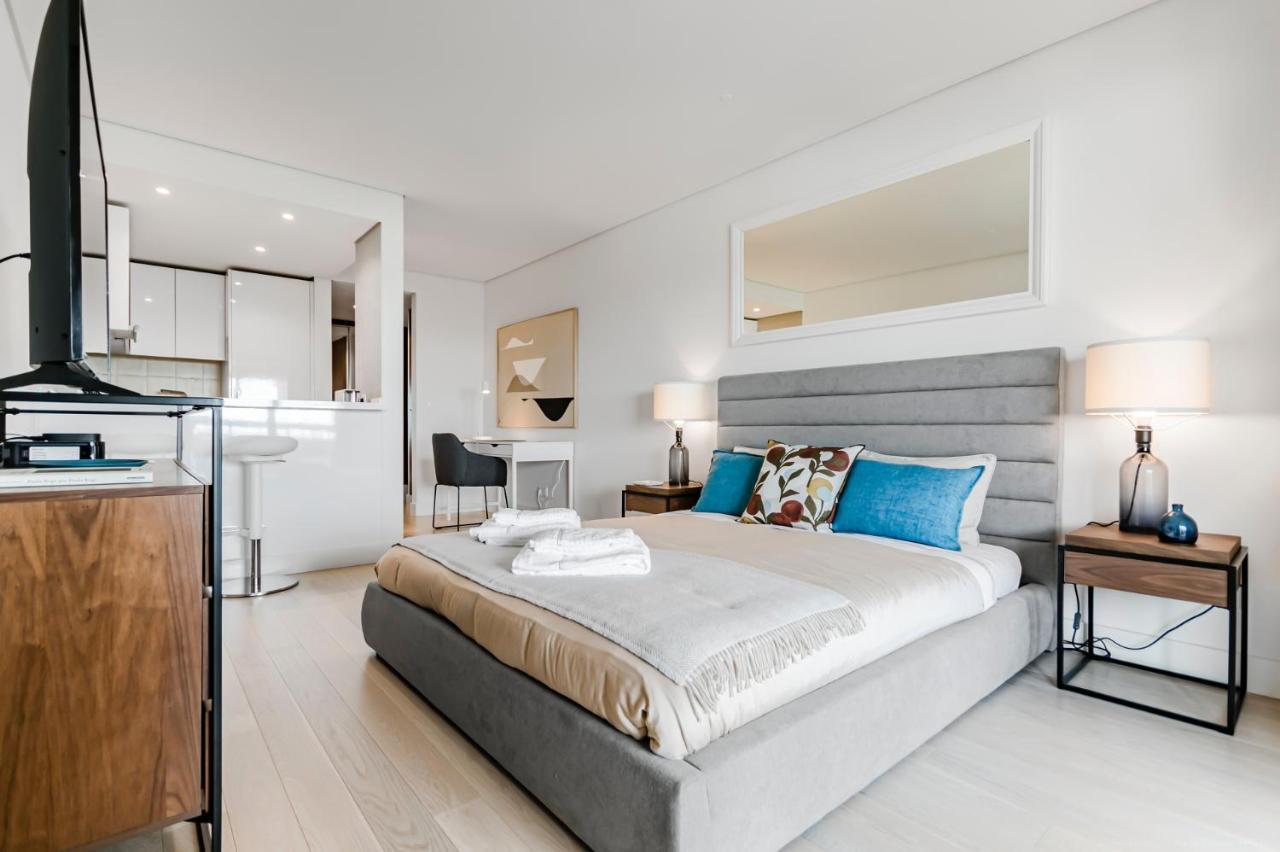 Studio In Cascais -Sea View -Pool 외부 사진